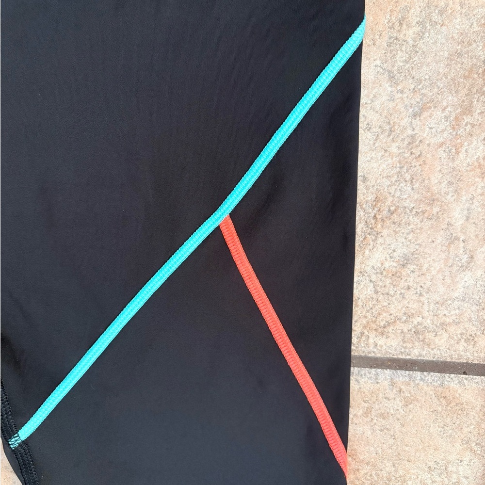 Love & Sports Black Leggings Size Large Full Length Activewear Pants - Picture 7 of 10